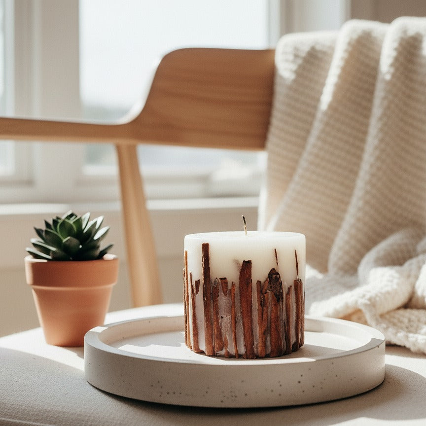 Bougie Artisanale Cannelle